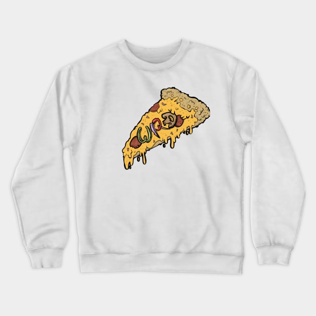 "Pizza Jam" - WRD Logo Crewneck Sweatshirt by FEELREAL